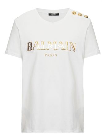 CAMISETA-SS-3-BTN-METALLIC-VINTAGE-LOGO-WHITE-OR