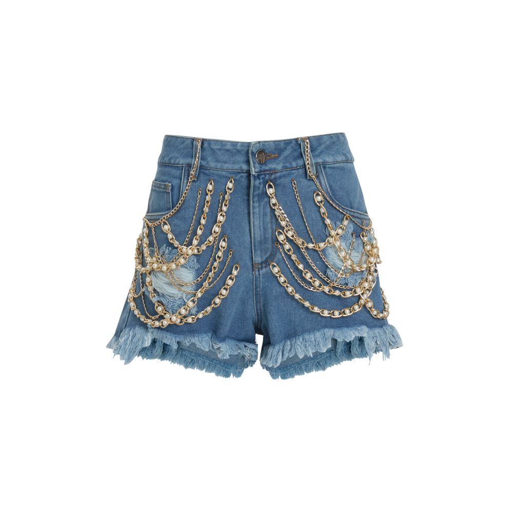 short jeans lavagem clara