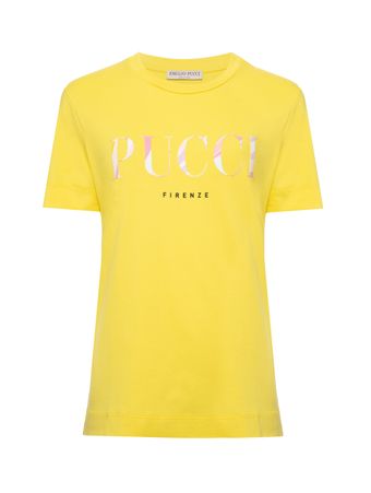 Camiseta-Manga-Curta-Amarela
