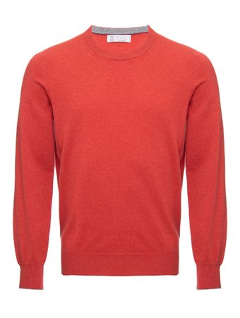 SUETER-CASHMERE-SWEATER-CORAL--GREY