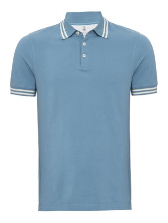 Camisa-Polo-Azul