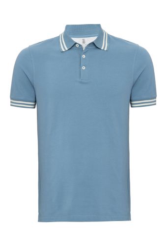 Camisa-Polo-Azul