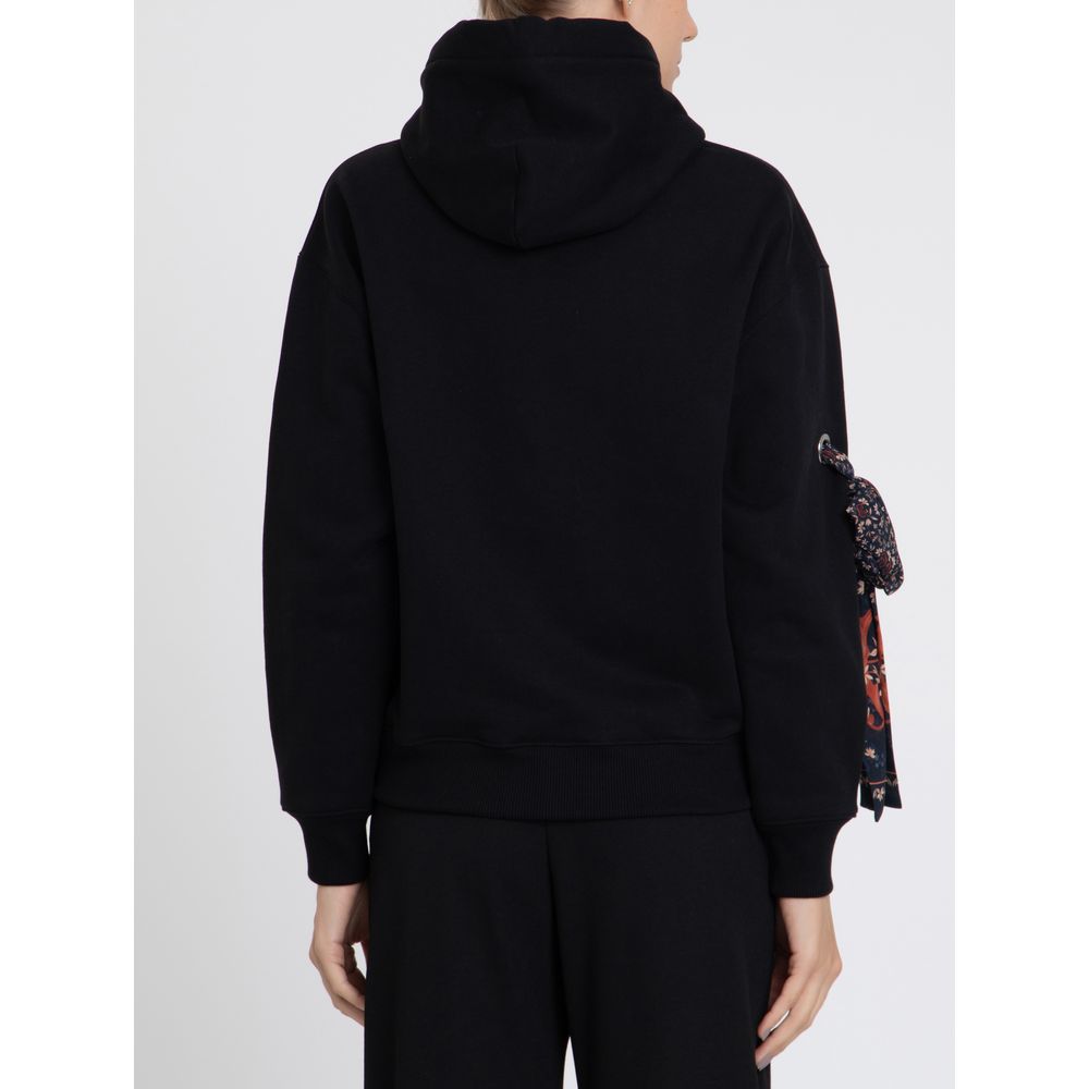 givenchy oversized moletom com capuz
