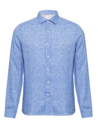 Camisa-de-Linho-Azul