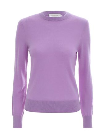 9522TRCONLIL-SUETER-CASHMERE-EMBROIDERED-LILAC