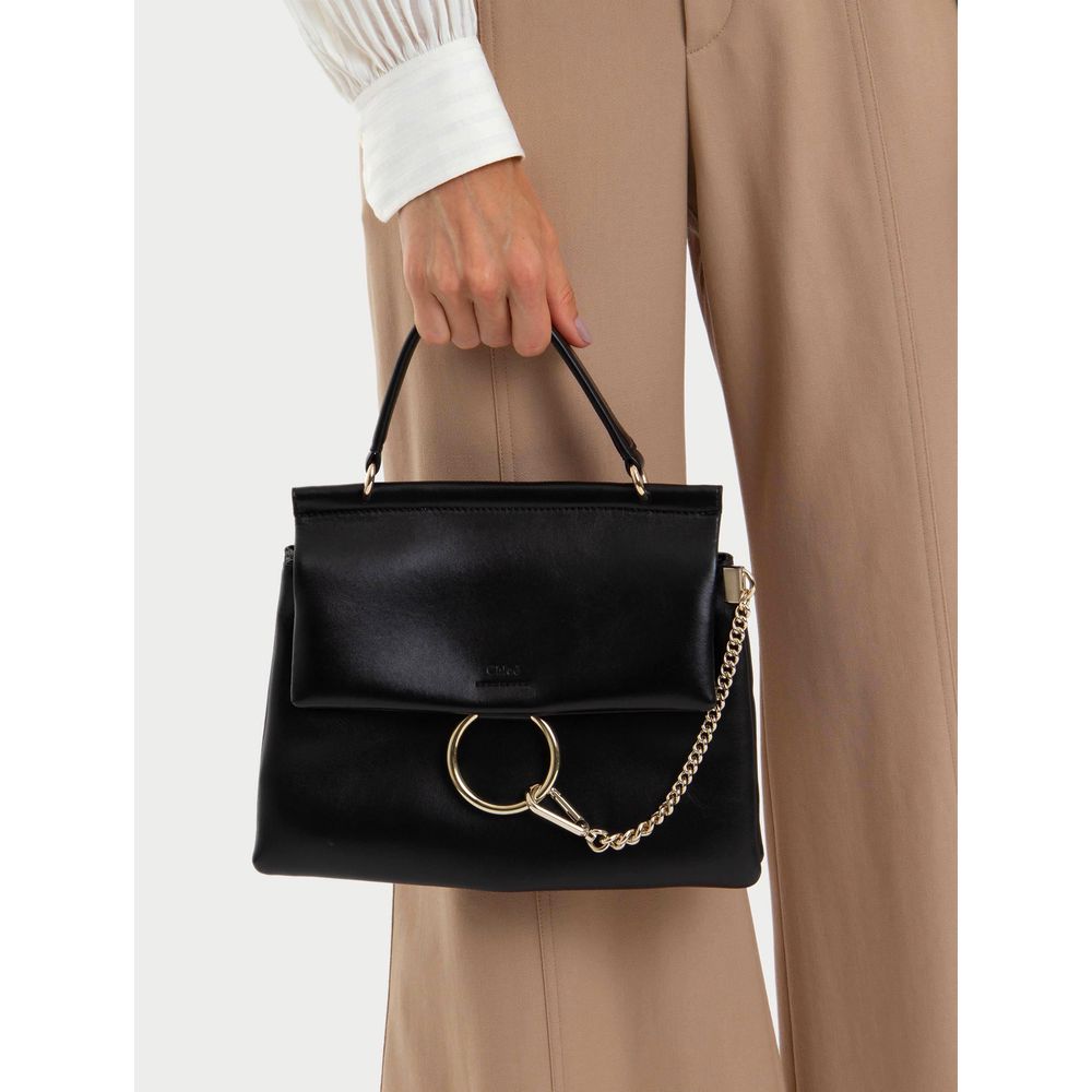 chloe black faye bolsa