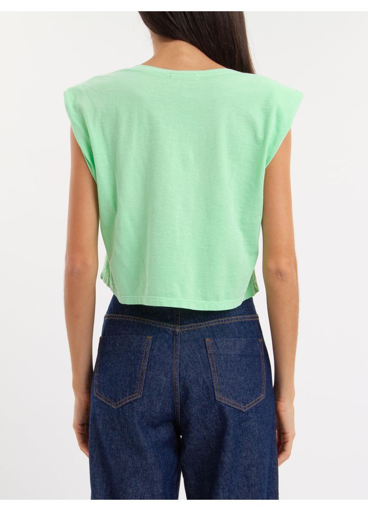 blusa muscle verde