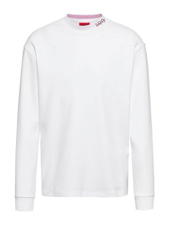 Camiseta-Casual---Jersey-Branco