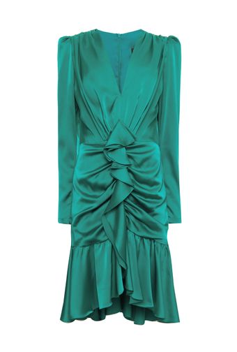 Vestido-Bardot-Verde