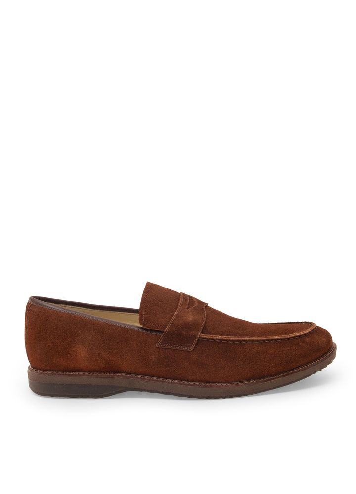 Loafer-Camurca-Marrom
