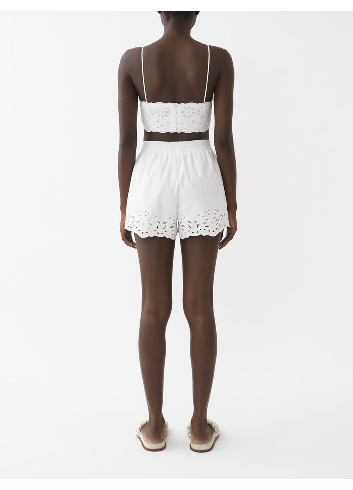 CHC22SSH04481101-SHORTS-SHORT-WHITE