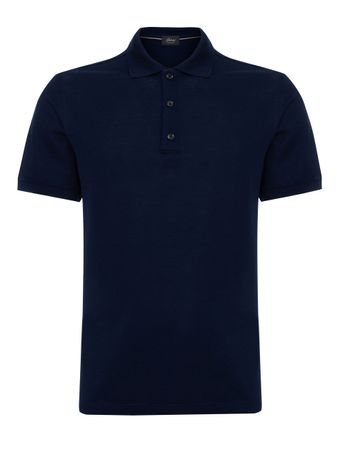 Camisa-Polo-Manga-Curta-Azul