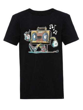 Camiseta-Radio-Preta