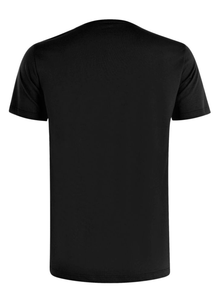 T-Shirt-Crew-Neck-Pima-Preta