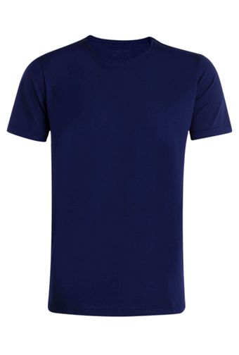 T-Shirt-Crew-Neck-Pima-Azul
