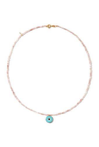 Colar-Beads-Quartzo-Rosa