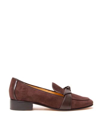 Asymmetric-Birman-Clarita-Loafer-Round-Toe-Dark-Brown