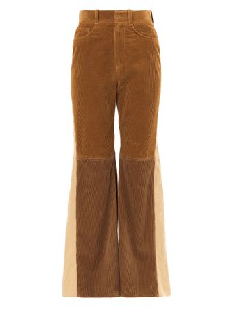 CHC22APA2409124Y-CALCA-TROUSERS-OFF-BROWN