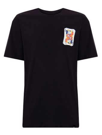 Camiseta-Cards-Preta