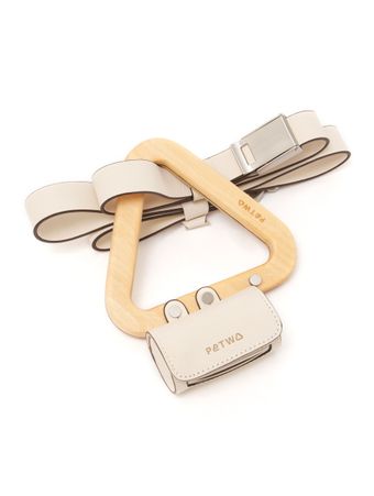 Guia-de-Couro-para-Passeio-Delta-Leash---Off-White