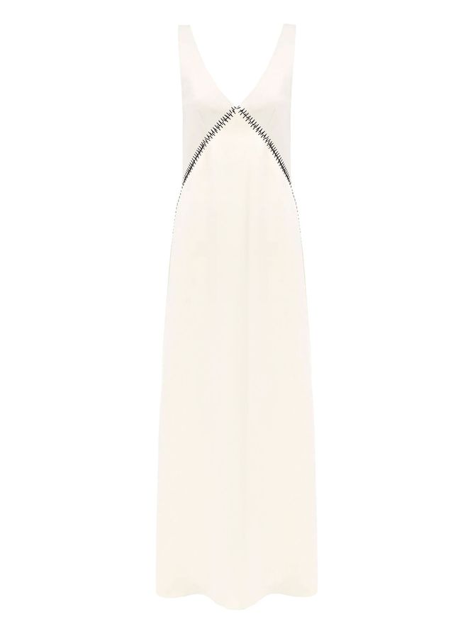 CHC22ARO6806324T-VESTIDO-LONGO-MANGA-SEM-SEEDPEARL-BEIGE