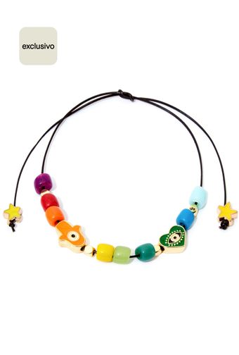 Shoe-Strap-Colorido-com-Ponteira-Amarela