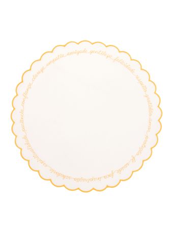 Jogo-Americano-Impermeavel-Mensagens-Amarelo-Branco--Amarelo