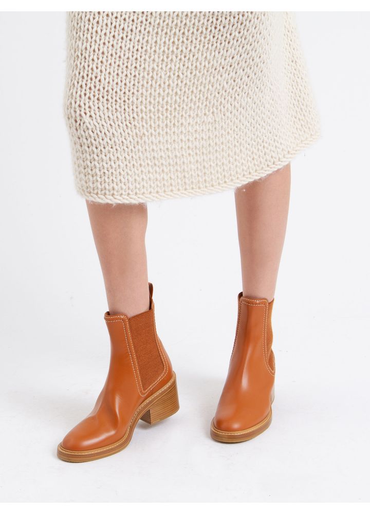 CHC22A685AF210-BOTA-ANKLE-BOOTS-LUMINOUS-OCHRE
