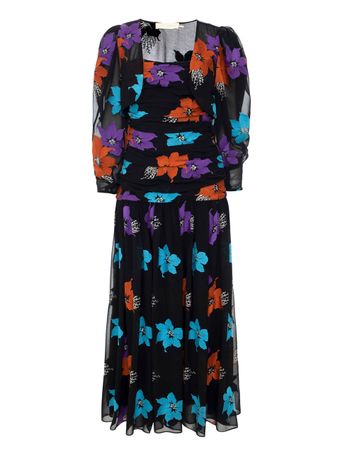 Vestido-Alexis-Floral-Preto