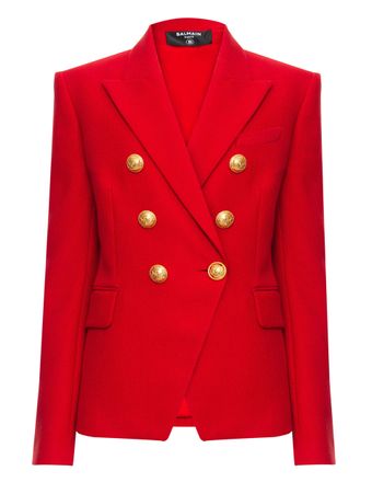 Blazer-Cotton-Pique-Jacket-Vermelha