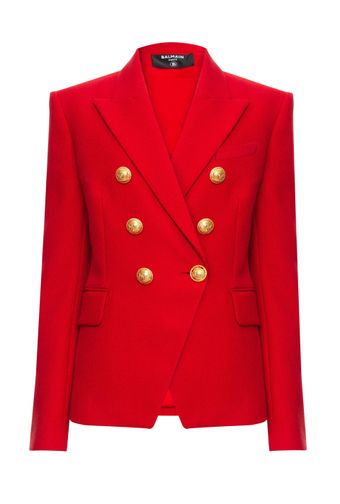 Blazer-Cotton-Pique-Jacket-Vermelha