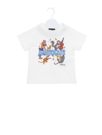 Camiseta-Aristocats-Cinza