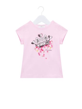 Camiseta-Coroa-Rosa