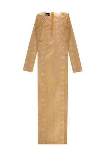 Vestido-Very-Peri-Diamonds-Maxi-Dourado