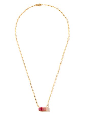 Colar-Shiny-Turmalina-Bicolor-Ouro