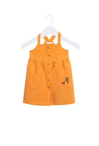 Vestido-Maria-Flor-Linho-Laranja-Bordado-Cabra