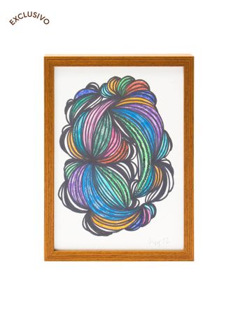 Obra-de-Arte-Ciccy-Halpern-Encorajada-IX-Colorido