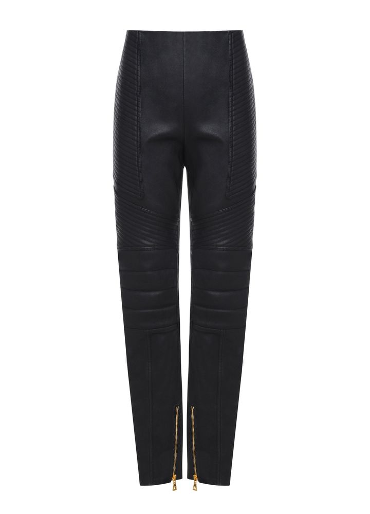 YF0QD023LB630PA-CALCA-HW-BIKER-LEATHER-S-BLACK