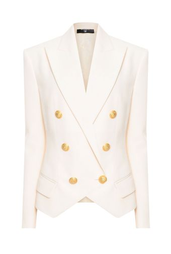 YF0SG075WB050AR-BLAZER-6-BTN-GDP-SHORT-J-CREAM