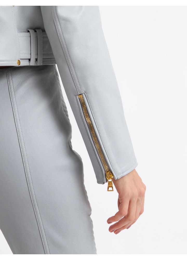 Jaqueta-Cropped-Belted-Leather-Biker-Azul