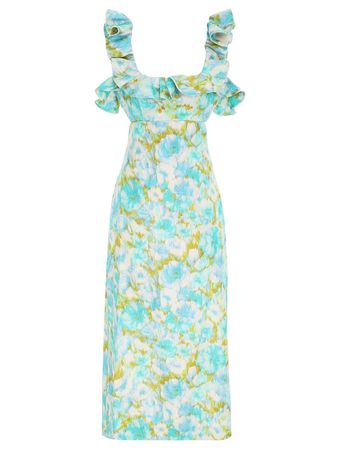 7697DHIGAQIF-VESTIDO-LONGO-HIGH-TIDE-FRI-AQUA-IKAT-FLORAL