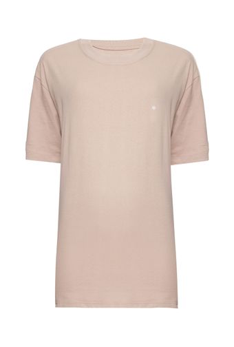 Camiseta-Goluda-High-Cafe-com-Leite-com-Coracao-Micro-Branco