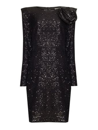 Vestido-De-Paete-Rosalia-Preto