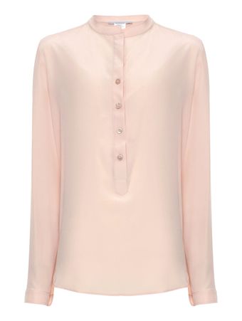 Camisa-Seda-Manga-Longa-Rosa