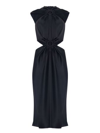 Vestido-Midi-Acetinado-Preto