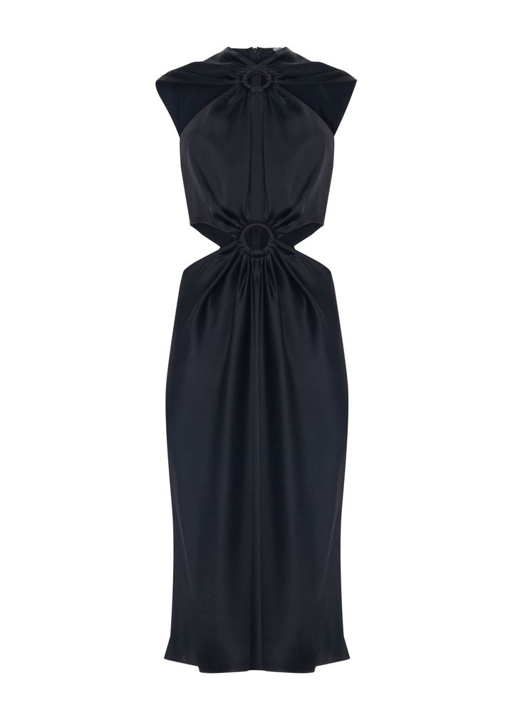 Vestido-Midi-Acetinado-Preto