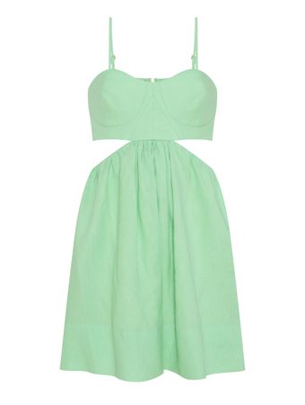 VESTIDO-CURTO-LINHO-PEITO-RECORTES-VERDE