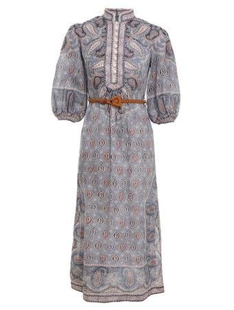Vestido-Vitali-Button-Kaftan-Estampado
