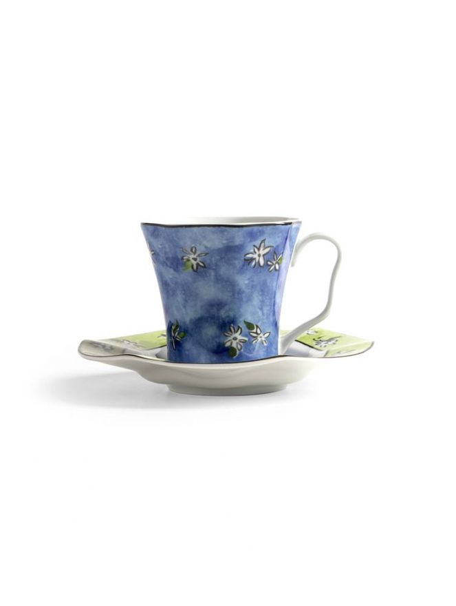 Xícara de Chá Paraty Verde e Azul