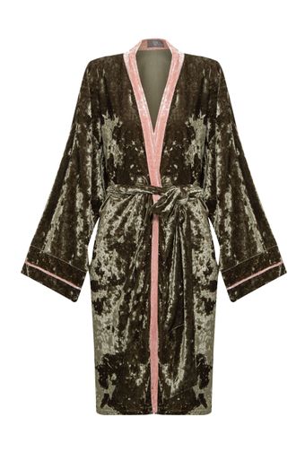 Kimono-Narcisa-Veludo-Verde